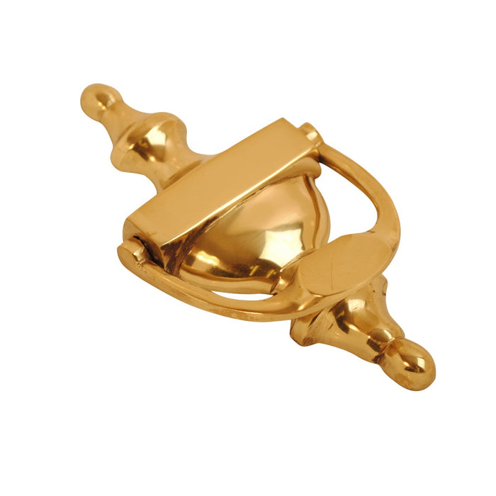 Victorian Urn Knocker Polished Brass