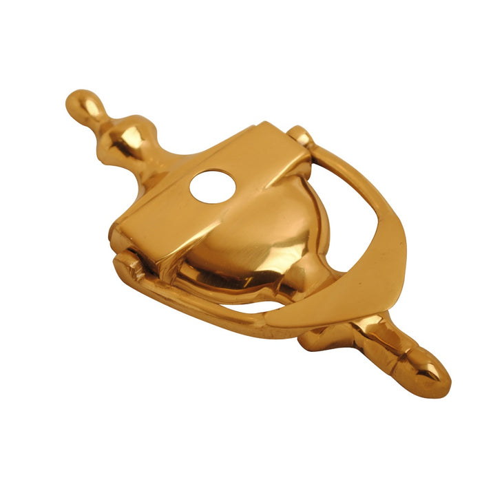Victorian Urn Knocker (View Hole) Brass 165mm