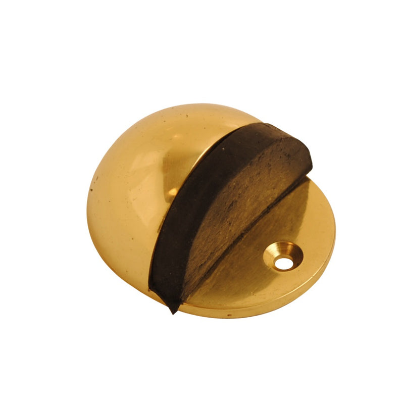Hooded Door Stop Brass 1.5/8