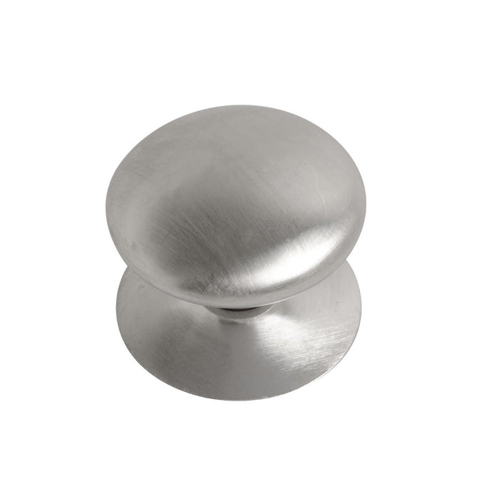 Victorian Cupboard Knob Satin Chrome