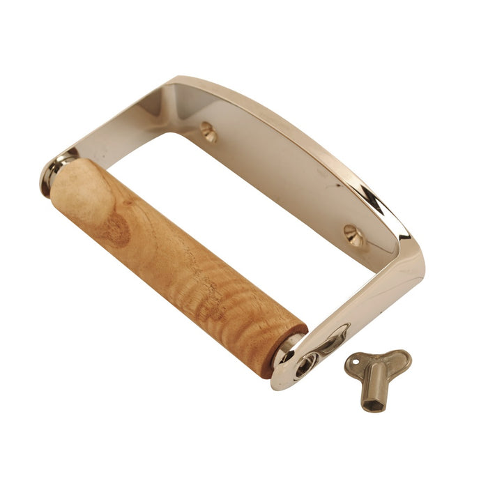 Toilet Roll Holder Locking Chrome