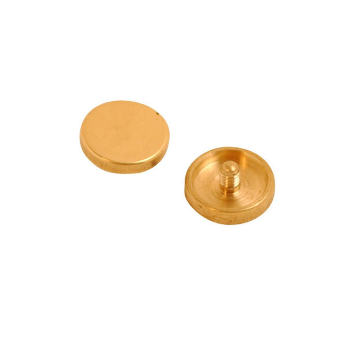 Mirror Disc Only Polished Brass 13mm