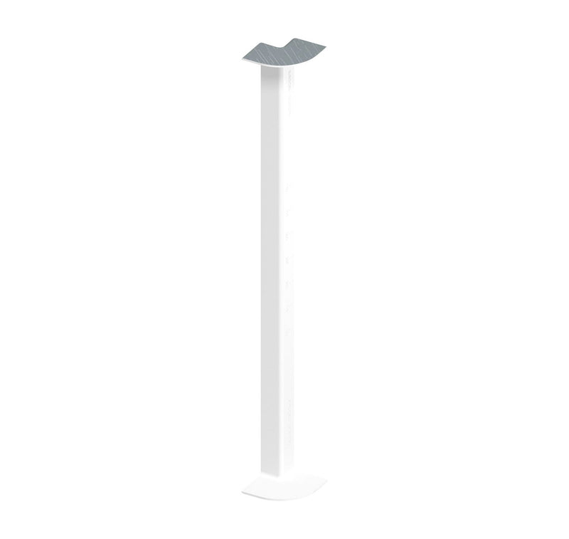 Moondust Grey Fascia Double Ended Internal Corner Trim (450mm Length)