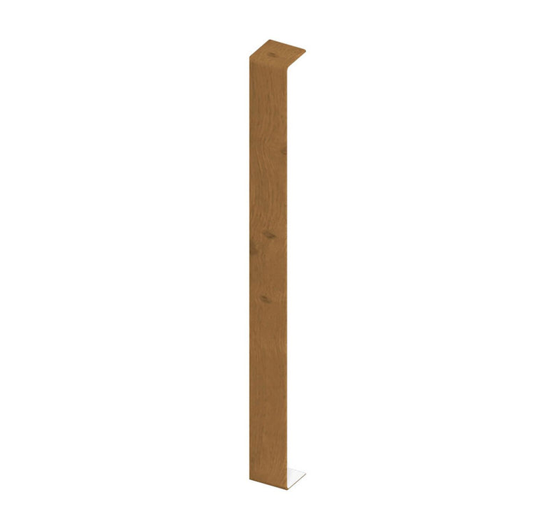 Irish Oak Fascia Double Ended Joining Trim (450mm Length)