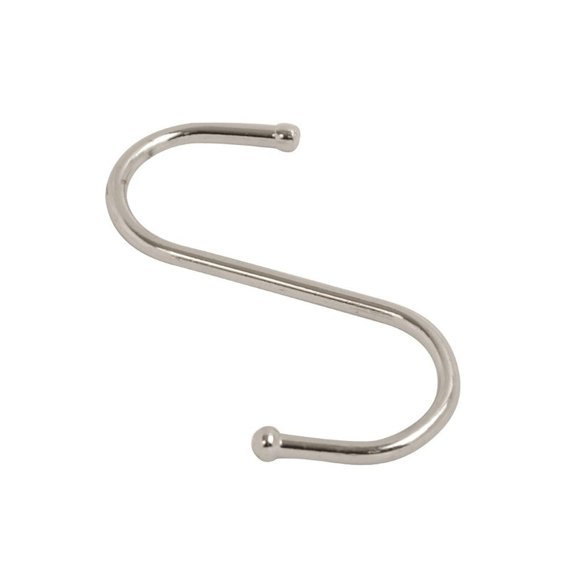 S Hook Ball End Chrome