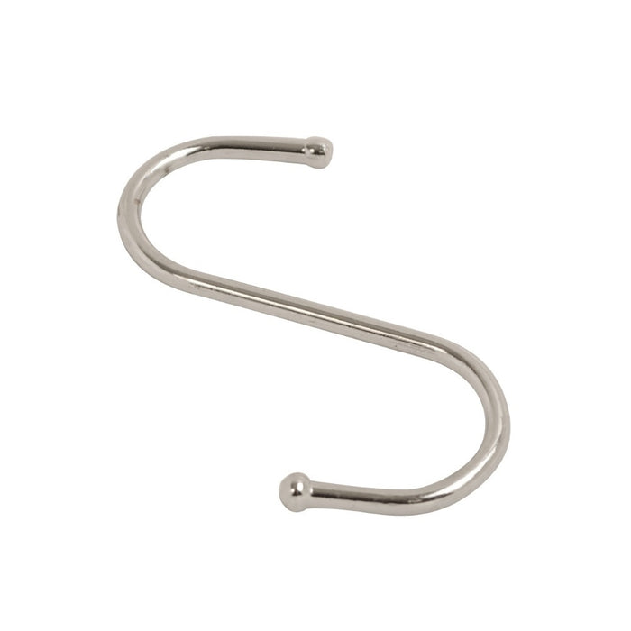 S Hook Ball End Chrome