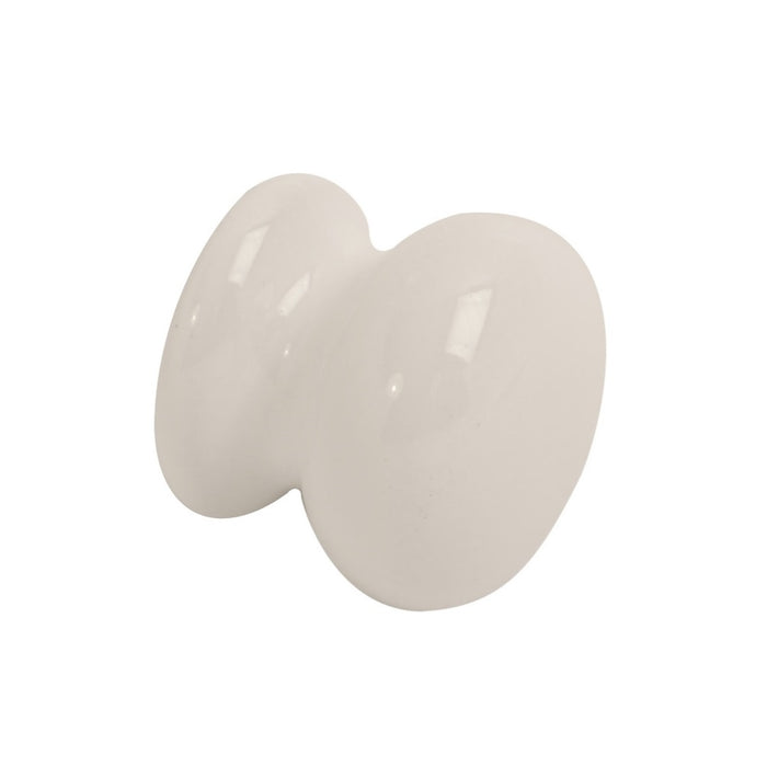 Ceramic Knob White