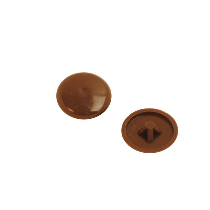 Pozi Screw Cover Brown