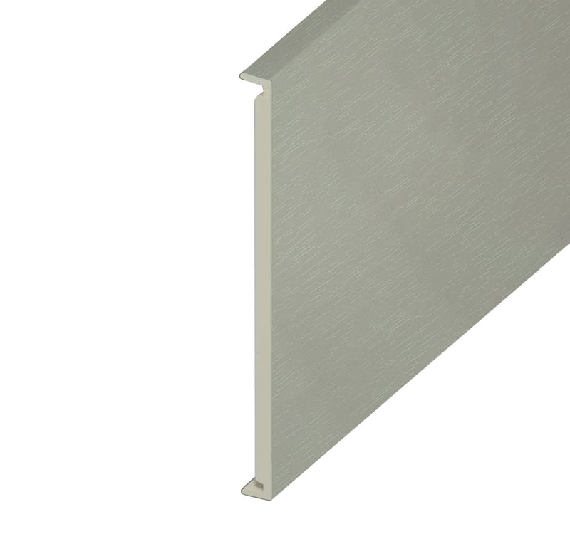 Agate Grey Woodgrain Double Fascia Board (5m Length)