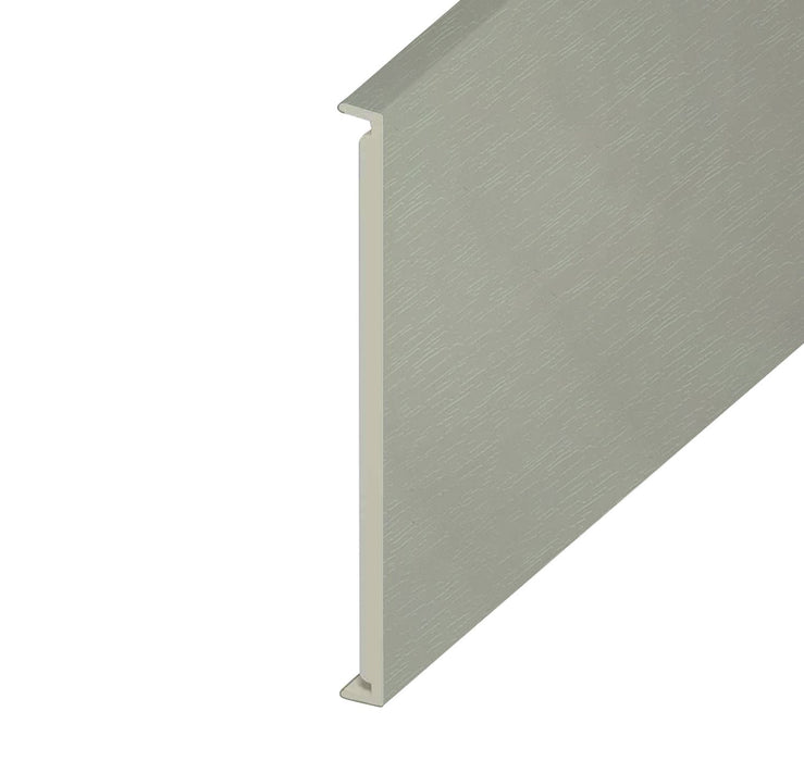 Agate Grey Woodgrain Double Fascia Board (5m Length)