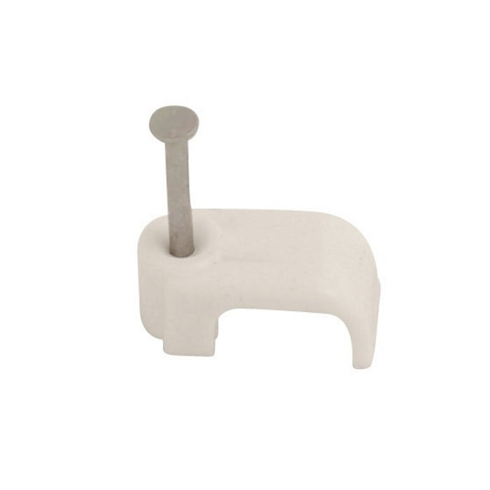 Cable Clip Twin & Earth White