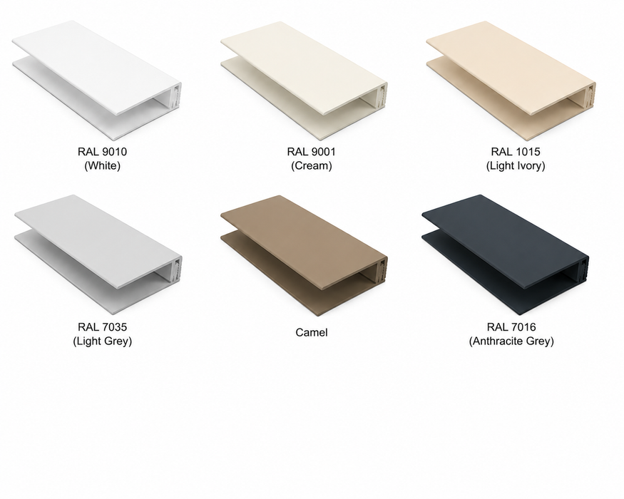 Durasid Two Part Edge Trim 3m