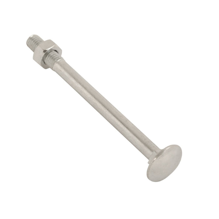 Carriage Bolt & nut BZP