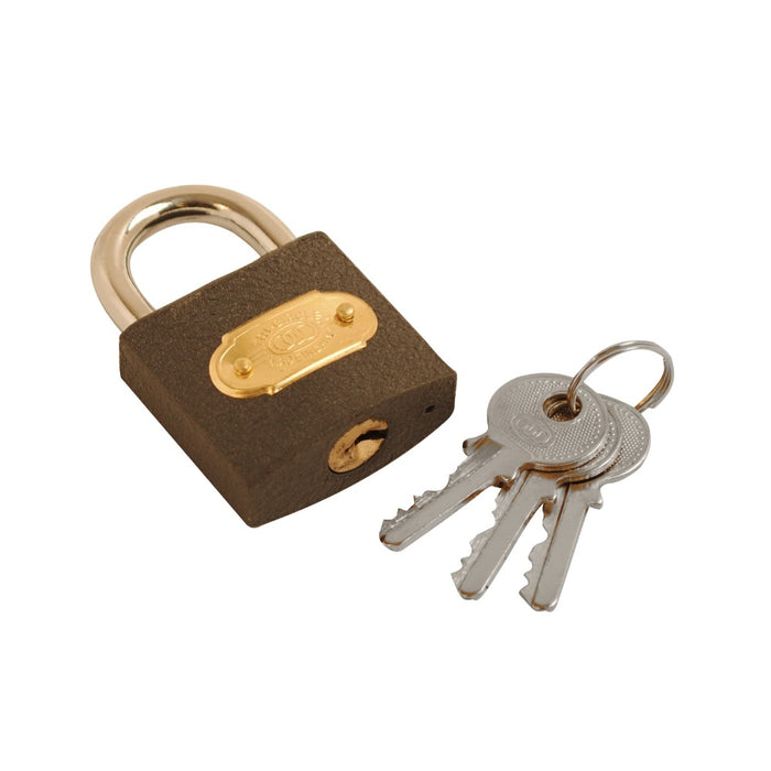 Tri-Circle Padlock Iron