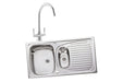 Leisure Euroline 1.5 Bowl Inset Sink and Talance Monobloc Sink Mixer Pack