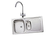 Leisure Euroline 1.5 Bowl Inset Sink and Chantilly Monobloc Sink Mixer Pack