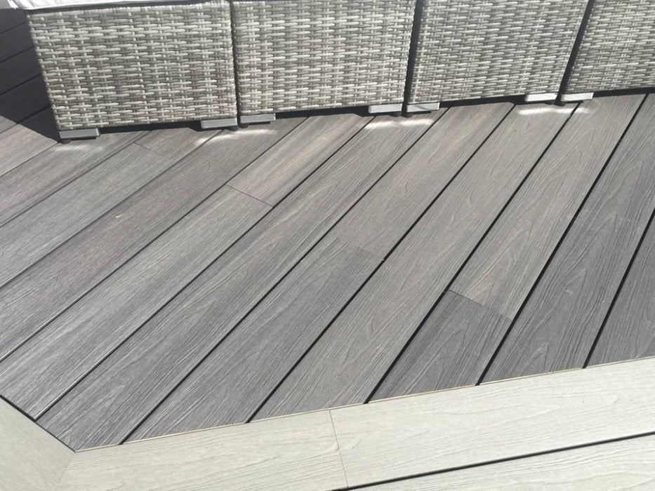 Argent Forma Dual Sided Composite Decking Board 150mm (3m Length)