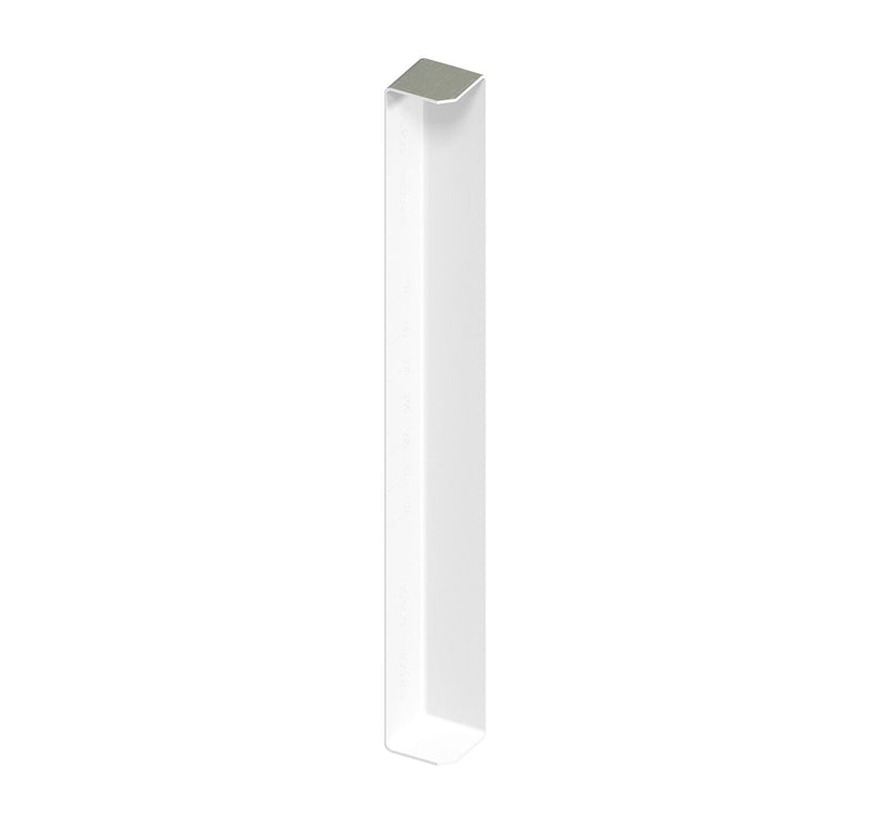 Agate Grey Woodgain Fascia Double Ended Corner Trim (450mm Length)