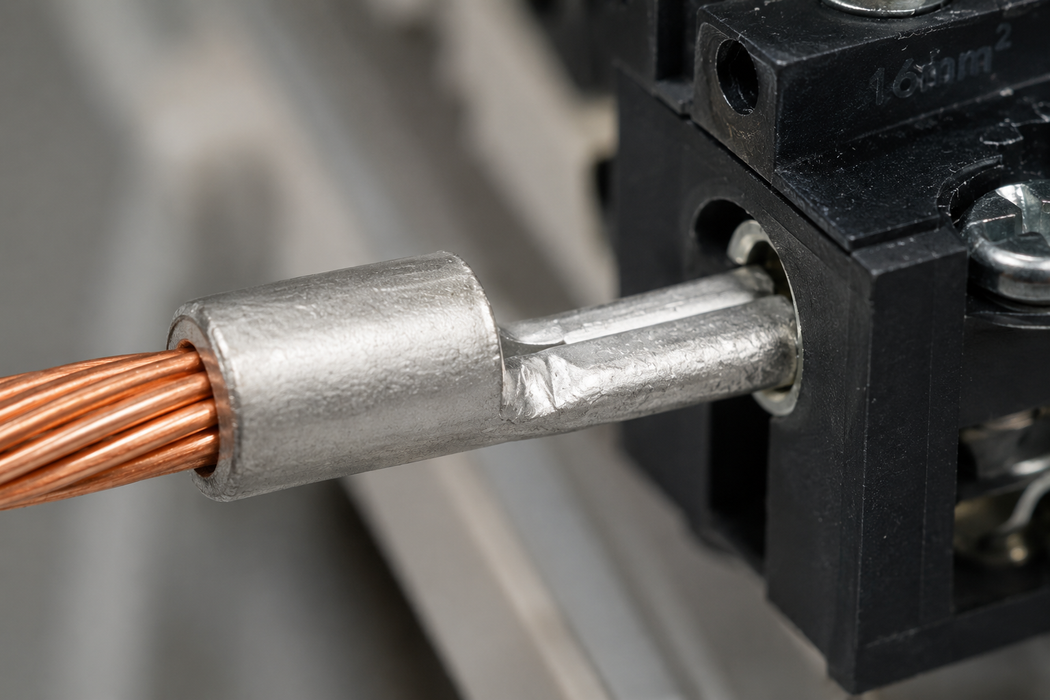 A-P Series Uninsulated Copper Pin Connector 16mm²