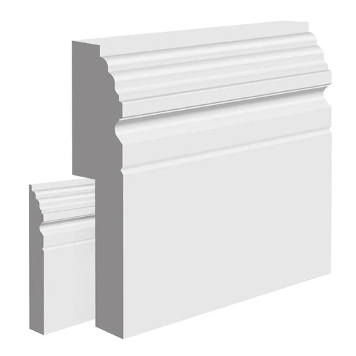 Unprimed Frontier MDF Skirting Board Cover