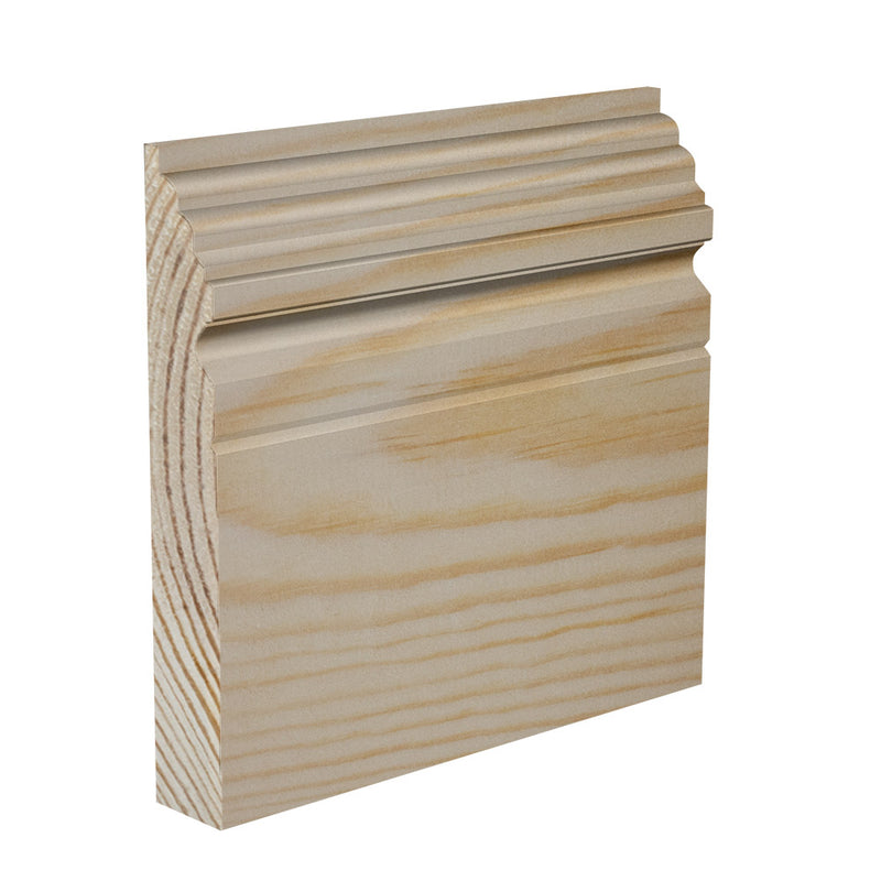 120mm Frontier Pine Skirting Board - Primed or Unprimed
