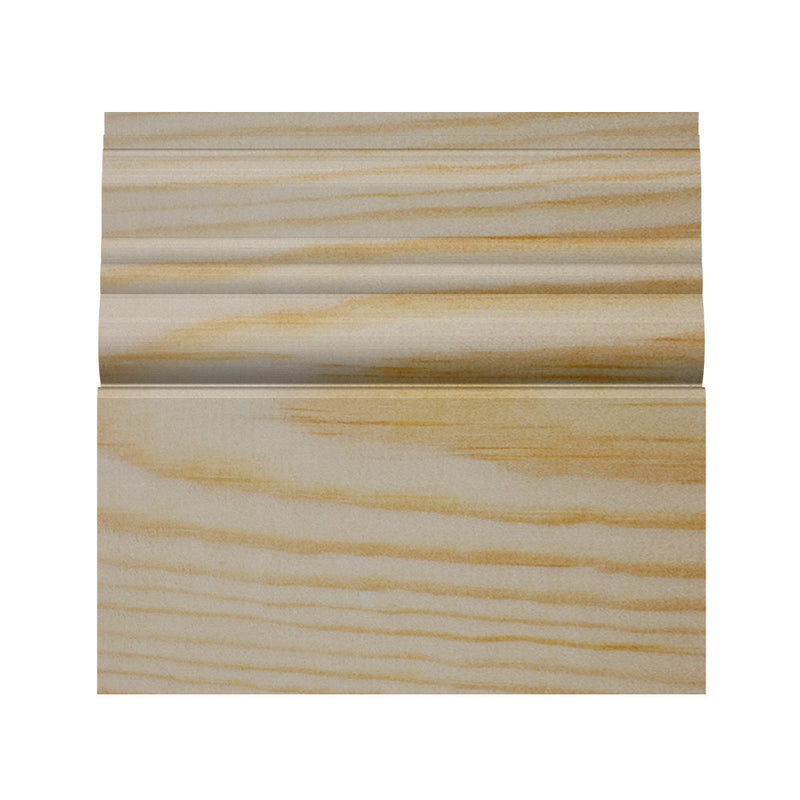 120mm Antique Pine Skirting Board - Primed or Unprimed