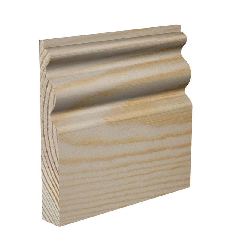 145mm Regency Pine Skirting Board - Primed or Unprimed