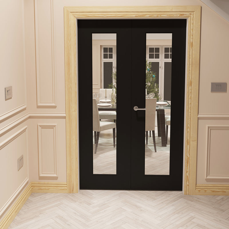 95mm Edwardian Pine Skirting Board - Primed or Unprimed