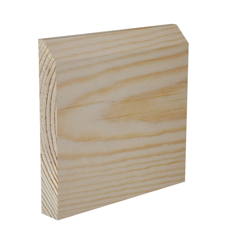 120mm Edge II Pine Skirting Board - Primed or Unprimed