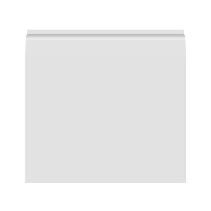 Unprimed Chamfered Bullnose II MDF Skirting Board Cover