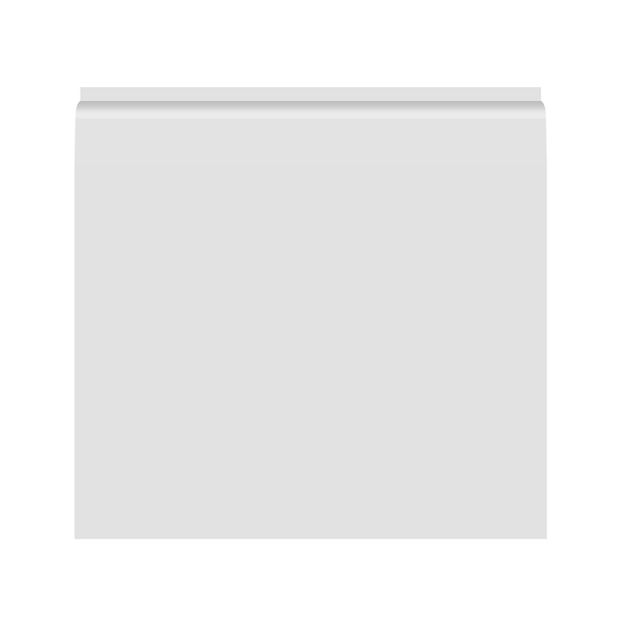 120mm Chamfered Bullnose II MDF Skirting Board