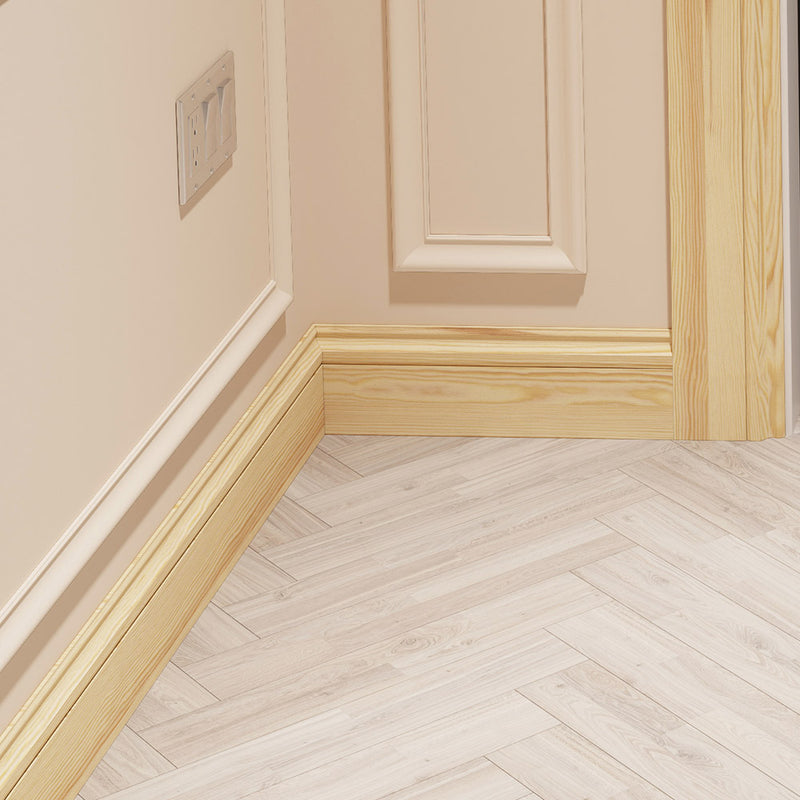 70mm Paris Pine Skirting Board - Primed or Unprimed