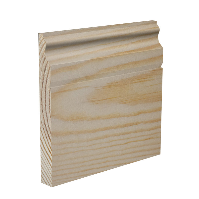70mm Paris Pine Skirting Board - Primed or Unprimed
