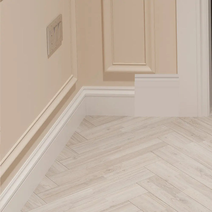 Unprimed Paris MDF Skirting Board Cover