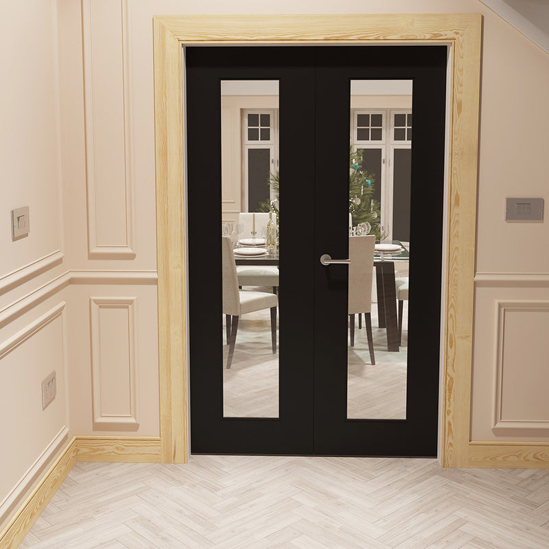 95mm Groove I Pine Skirting Board - Primed or Unprimed