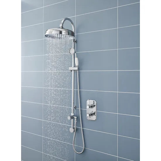Chrome Dual Rigid Riser Kit