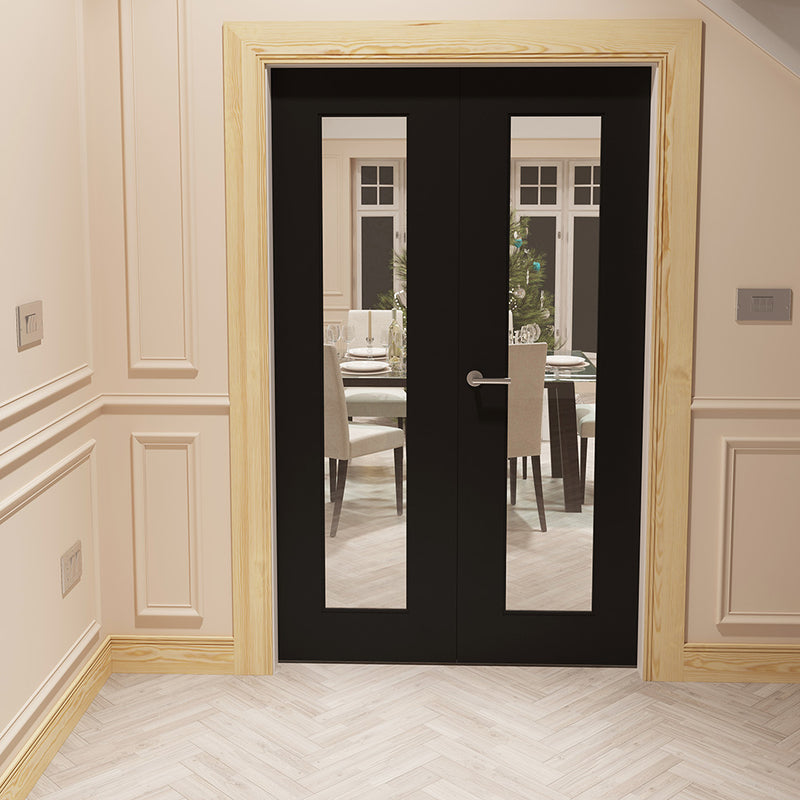 145mm Groove II Pine Skirting Board - Primed or Unprimed