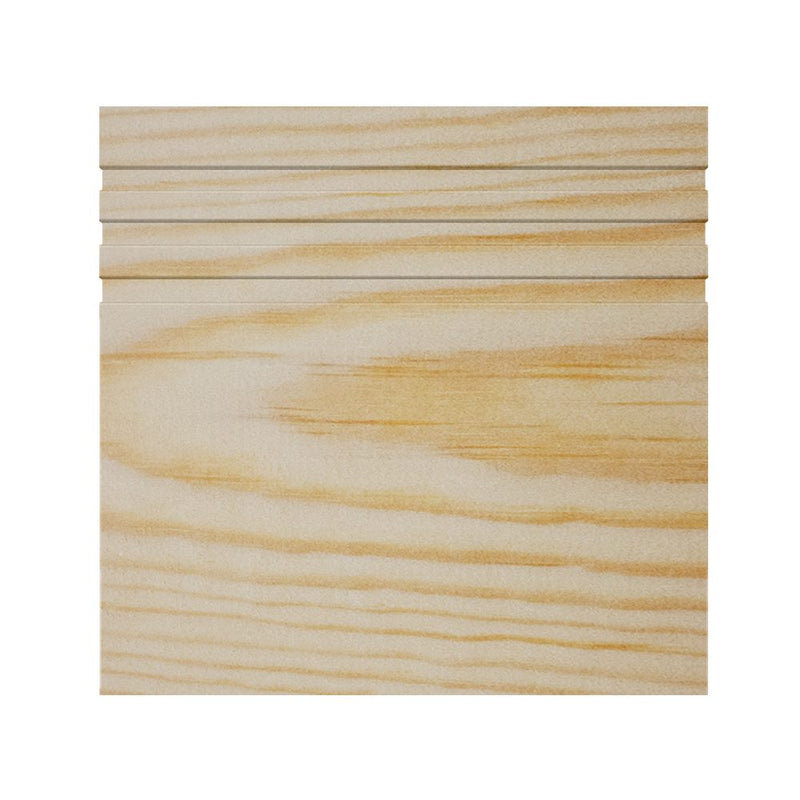 95mm Groove III Pine Skirting Board - Primed or Unprimed
