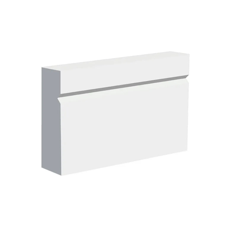 Primed Square V-Groove MDF Architrave