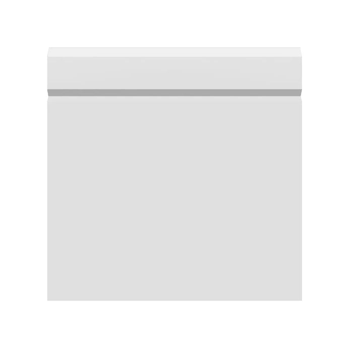 95mm V-Groove I  MDF Skirting Board - Primed or Unprimed