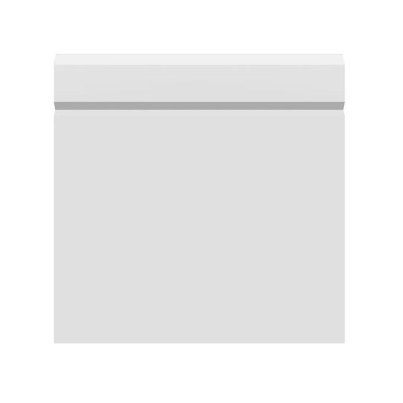 Unprimed V-Groove I MDF Skirting Board Cover
