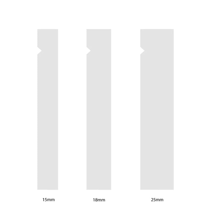 95mm Square V-Groove MDF Skirting Board - Primed or Unprimed
