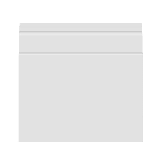 Primed Oslo MDF Skirting Board Cover