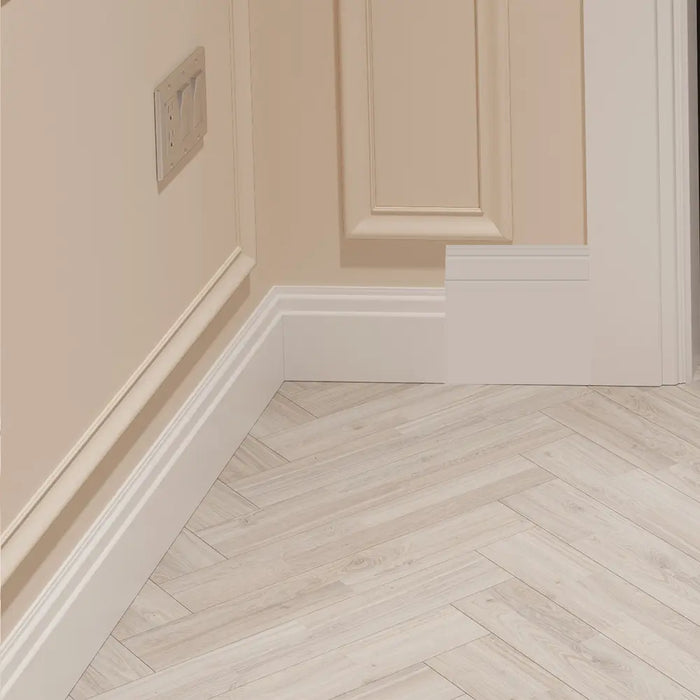 Unprimed Oslo MDF Skirting Board Cover