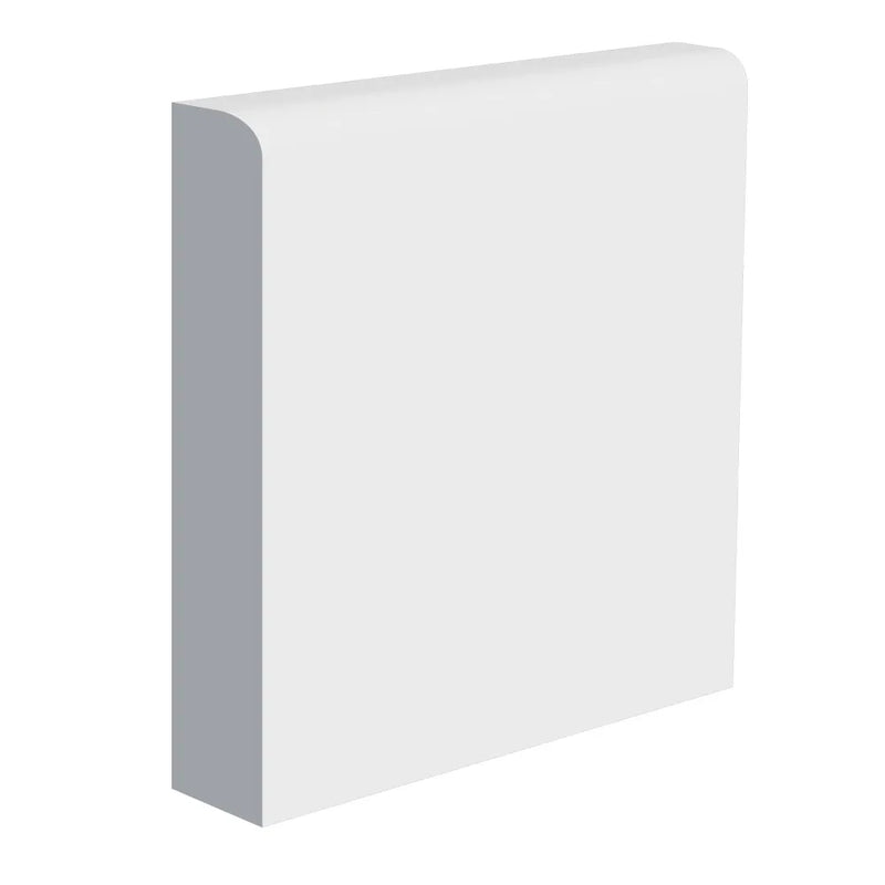 350mm Pencil Round II (6mm Rad) MDF Skirting Board - Primed or Unprimed