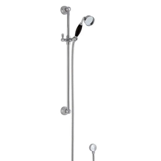 Old London Chrome Shower Slider Rail Kit