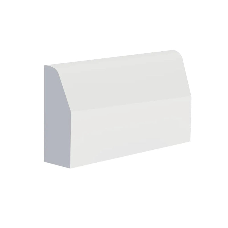 Unprimed Splayed And Rounded MDF Architrave