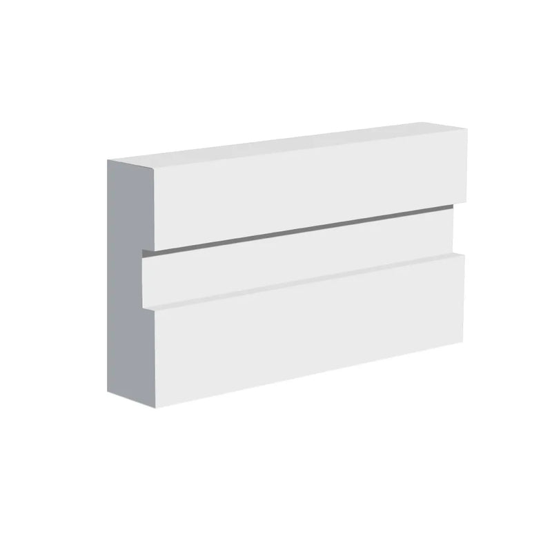 Unprimed Single Groove MDF Architrave