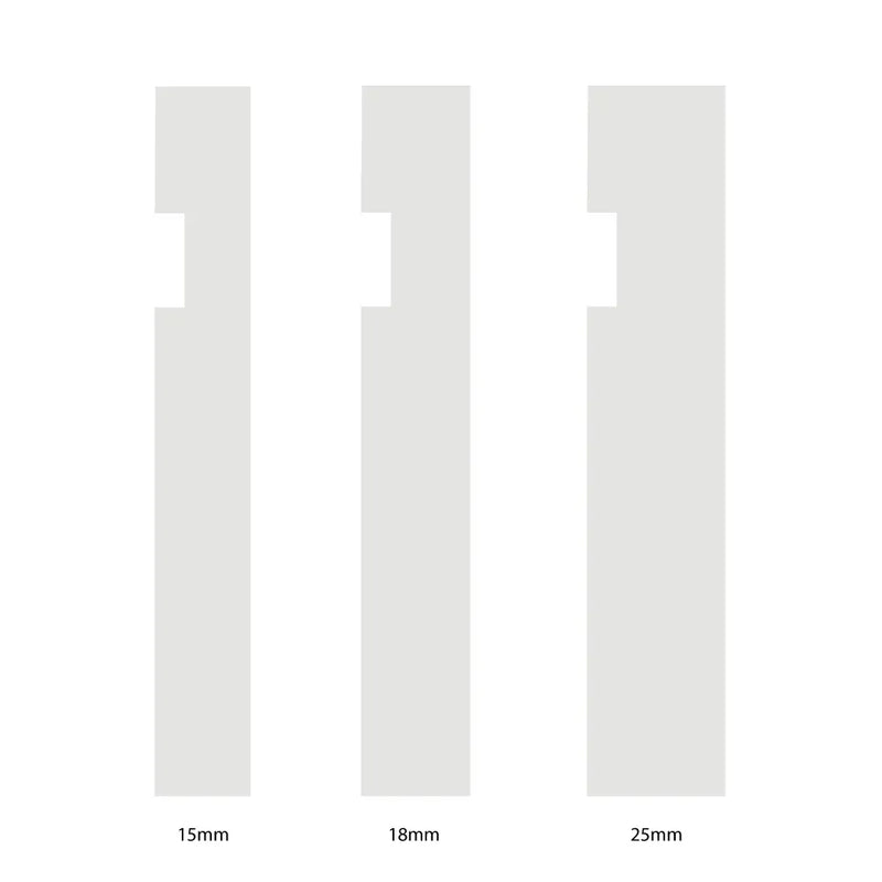 Primed Single Groove MDF Architrave