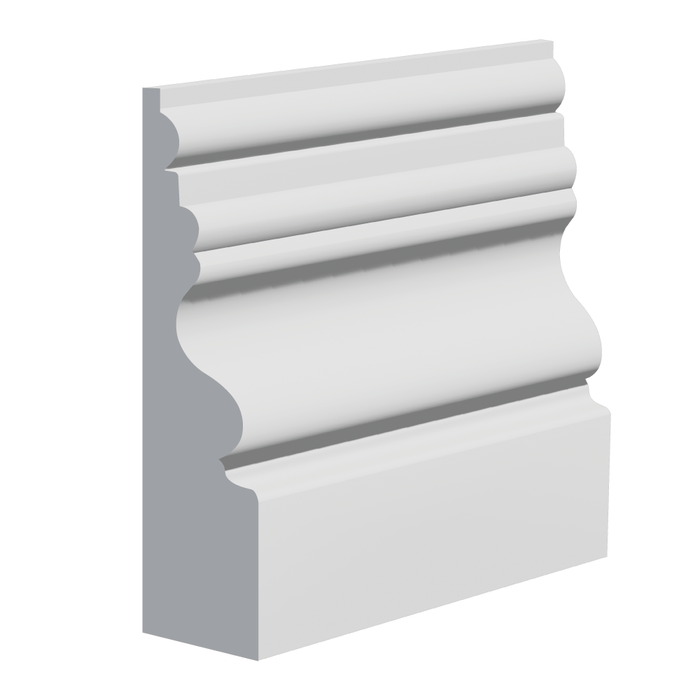 95mm Blenheim MDF Skirting Board - Primed or Unprimed